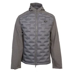 Softshell capuche matelassé racing Homme BILL TORNADE