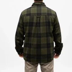 Surchemise à carreaux warren avec boutons Homme DEELUXE 74