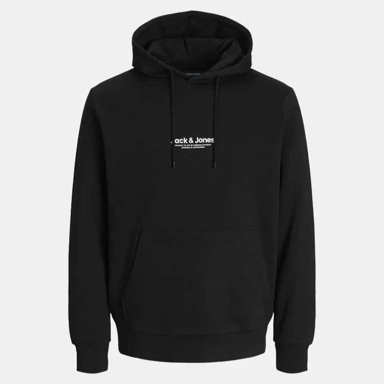 Sweat à capuche Vesterbro coton mélangé couleur unie Homme JACK & JONES