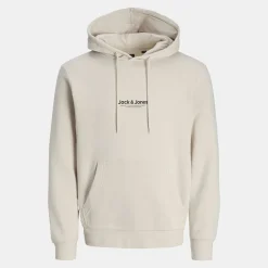 Sweat à capuche Vesterbro coton mélangé couleur unie Homme JACK & JONES