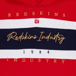 Sweat à capuche en coton logo brodé 8-16 ans Enfant REDSKINS