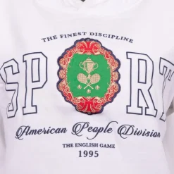 Sweat à capuche Scott coton inscription Sport Femme AMERICAN PEOPLE