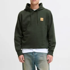 Sweat à capuche sky captain brandy regular fit Homme JACK & JONES