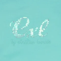 Sweat à sequins coton col rond manches avec volants Fille CXL BY CHRISTIAN LACROIX