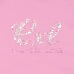 Sweat à sequins coton col rond manches avec volants Fille CXL BY CHRISTIAN LACROIX