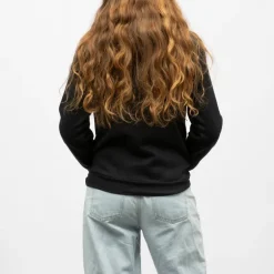 Sweat a capuche black Femme US GRAND POLO