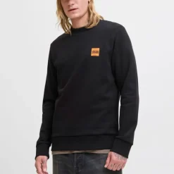 Sweat brandy coton col ras de cou manches longues Homme JACK & JONES