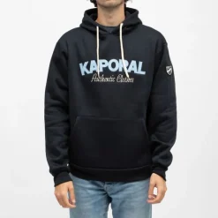 Sweat brodé darell à capuche Homme KAPORAL