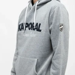 Sweat brodé darell à capuche Homme KAPORAL