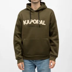 Sweat brodé darell à capuche Homme KAPORAL