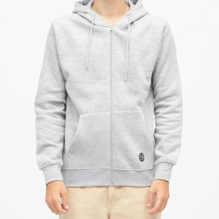 Sweat capuche zippé manches longues poche kangourou Sylvain Homme PANAME BROTHERS