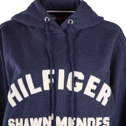 Sweat crop top bleu Femme TOMMY HILFIGER