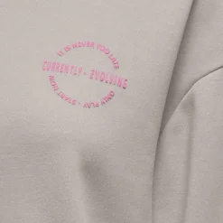 Sweat de sport crop top Pica imprimé Femme ONLY PLAY