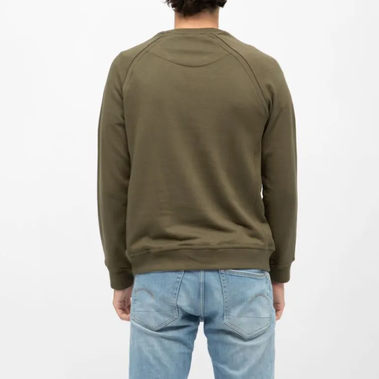 Sweat manches longues col rond coda imprimé logo Homme CERRUTI