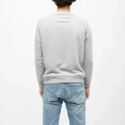 Sweat manches longues col rond coda imprimé logo Homme CERRUTI