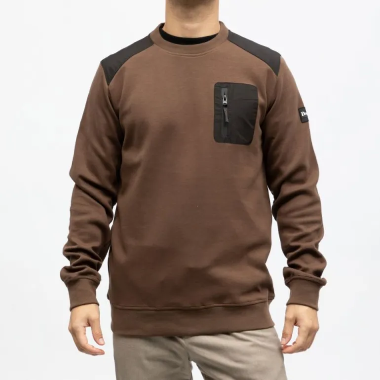 Sweat meteor color block avec poche zippée Homme DEELUXE 74