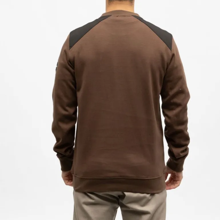 Sweat meteor color block avec poche zippée Homme DEELUXE 74