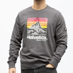 Sweat monaco coton Homme HELVETICA