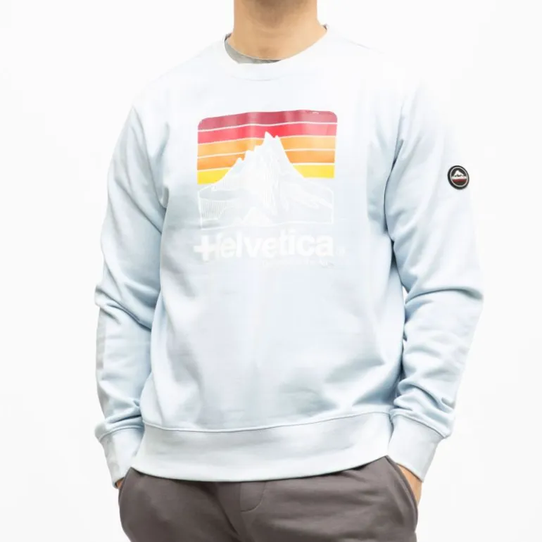 Sweat monaco coton Homme HELVETICA