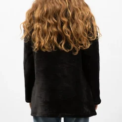 Sweat plaid à capuche avec grande poche Femme LULU CASTAGNETTE