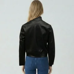 Sweat similicuir col zippé montant Femme LES TROPEZIENNES PAR M.BELARBI