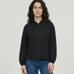 Sweat zip a capuche lignite Femme LES TROPEZIENNES PAR M.BELARBI