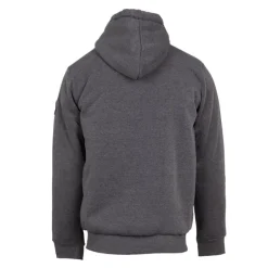 Sweat zippé à capuche fourrée surpiqures colorées Homme CHEVIGNON