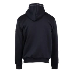 Sweat zippé à capuche fourrée surpiqures colorées Homme CHEVIGNON