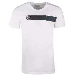 T shirt coton saint michelavec logo Homme CERRUTI