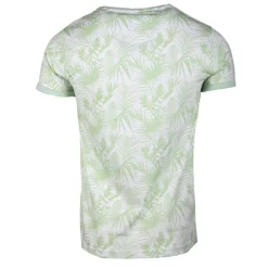 Tee shirt à fleurs tropicales mogador Homme BLAGGIO