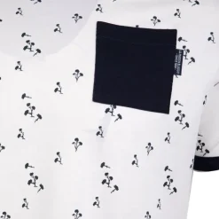 Tee shirt à motif avec poche maceo Homme BLAGGIO