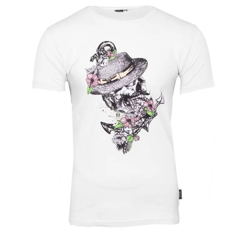 Tee shirt à motif tete de mort mika Homme BLAGGIO