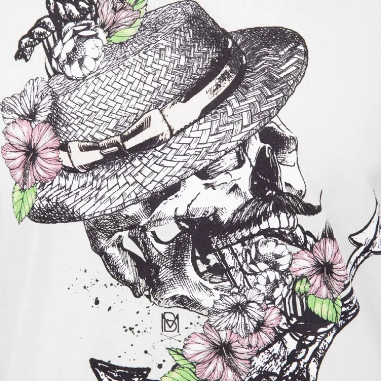 Tee shirt à motif tete de mort mika Homme BLAGGIO