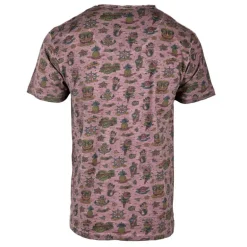 Tee shirt allover logo poitrine Homme VON DUTCH