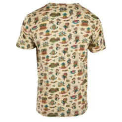 Tee shirt allover logo poitrine Homme VON DUTCH