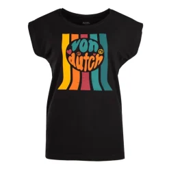 Tee shirt ample logo poitrine Femme VON DUTCH