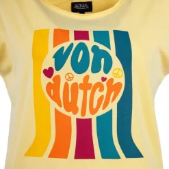 Tee shirt ample logo poitrine Femme VON DUTCH