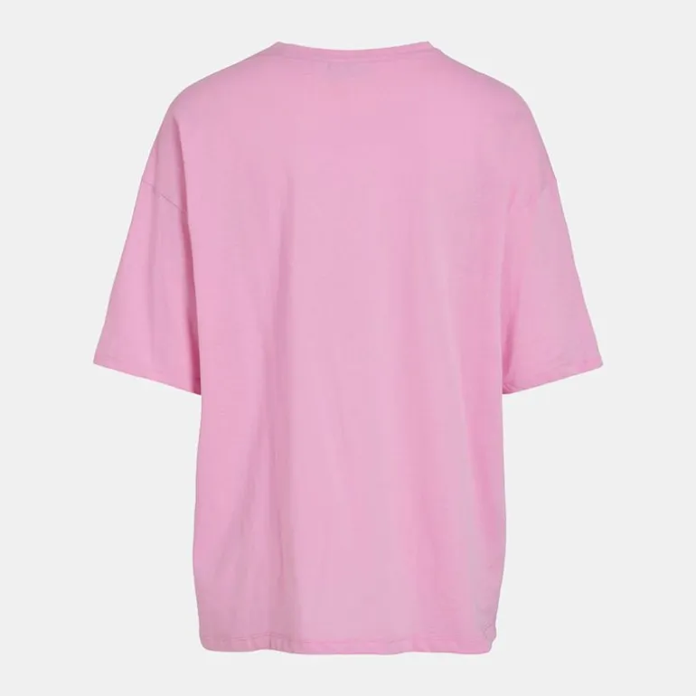 Tee shirt asta oversize bonbon Femme VILA