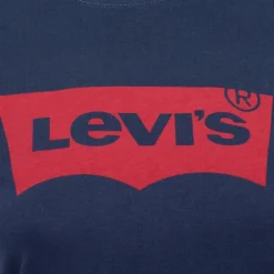 Tee shirt avec grand logo rouge coton Femme LEVI'S