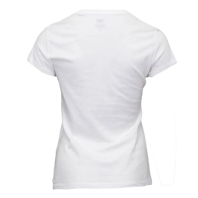 Tee shirt avec grand logo rouge coton Femme LEVI'S