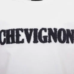 Tee shirt avec logo fausse fourrure Homme CHEVIGNON