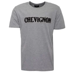 Tee shirt avec logo fausse fourrure Homme CHEVIGNON