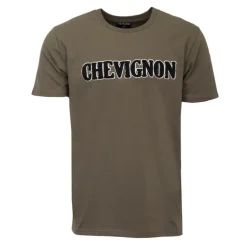 Tee shirt avec logo fausse fourrure Homme CHEVIGNON