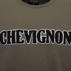 Tee shirt avec logo fausse fourrure Homme CHEVIGNON