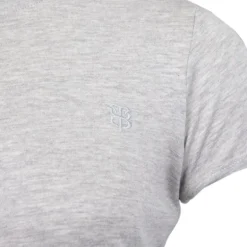 Tee shirt basique à manches courtes col rond Femme BILL TORNADE