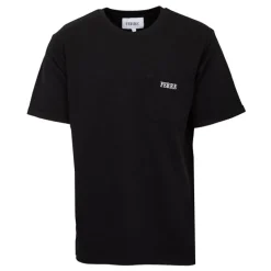 Tee shirt basique avec poche tissu texturé logo brodé Homme GIANFRANCO FERRE