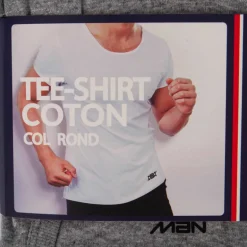 Tee shirt basique cintré coton Homme NEW MAN