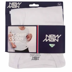 Tee shirt basique cintré coton Homme NEW MAN