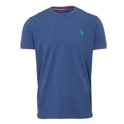 Tee shirt basique doux coton logo brodé Homme US POLO