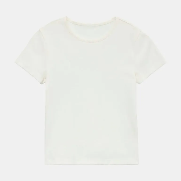 Tee shirt basique folia regular col rond Femme VERO MODA